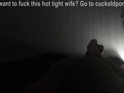 BBW gets fucked by BBC while husband is in the next room