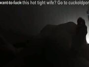 BBW gets fucked by BBC while husband is in the next room