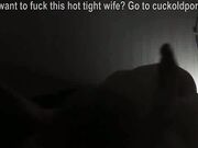 BBW gets fucked by BBC while husband is in the next room