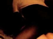 Cheating White Slut sucks BBC while boyfriend is gone