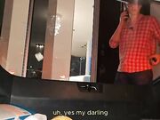 Un Papa Conpartido Con Su Hijo Novia Encantada .mp4