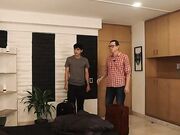 Un Papa Conpartido Con Su Hijo Novia Encantada .mp4