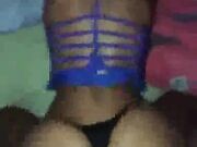 Elizabeth Blackwood rides bareback at BBC Gangbang