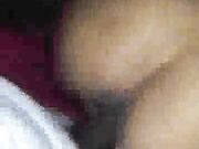 Interracial threesome with one screaming slut and two BBCs