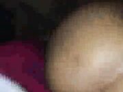 Interracial threesome with one screaming slut and two BBCs