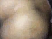 Interracial threesome with one screaming slut and two BBCs