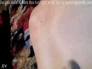 Busty Wifey Devours Huge Cock