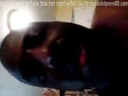 Busty Wifey Devours Huge Cock