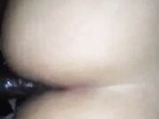 Wife spanked while fucking BBC