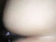 Wife spanked while fucking BBC