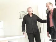 French blonde mature gang banged