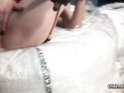 Ginger mature business lady anal fucked