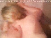 Pretty mature amateur enjoys a fuck and a facial