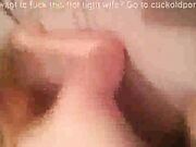 Pretty mature amateur enjoys a fuck and a facial