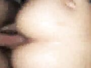 Real sex! Husband fucks his pretty wife!