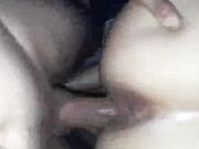 Real sex! Husband fucks his pretty wife!