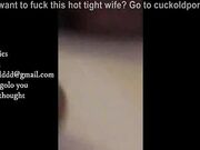 Pia Sofie's first black cock while her cuckold must watching