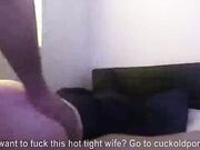 Watching my wife in a trio with 2 black boys