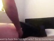 Watching my wife in a trio with 2 black boys