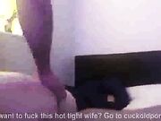 Watching my wife in a trio with 2 black boys