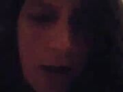 busty BBW wife taking BBC like a slut