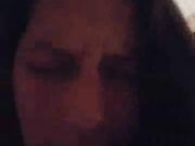 busty BBW wife taking BBC like a slut