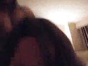 busty BBW wife taking BBC like a slut