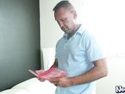 I fucked my OLD DILF neighbor Luxe la Fox