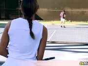 Beautiful tennis instructor MILF fucked