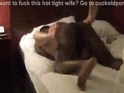 White Wife Fucks First Black Cock While Hubby Is Away