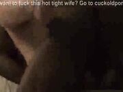 White Wife Fucks First Black Cock While Hubby Is Away