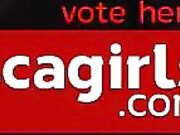 Teen Brunette Squirts in the Bathtub