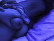 Petite 18-year-old brunette babe teases on webcam