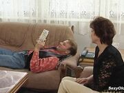 Hairy pussy granny is licked and fucked