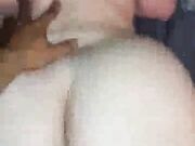 Big Black and White Cocks Fuck Petite Small Tits Wife