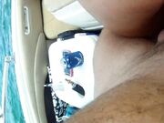 Big-Cock Pleasures a Busty Milf on a Public Beach Boat Trip