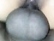 Sexy wife in pigtails sucking bbc