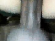 Sexy wife in pigtails sucking bbc