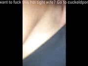 Ignored Wife Humiliates Cuck with Stud's Huge Cock