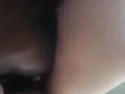 Amateur wife needs an extra cock so she tries threesome sex