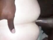 Skinny White MILF Rides BBC Dick