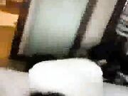 Watch as his big black monster cock stretches out my pussy