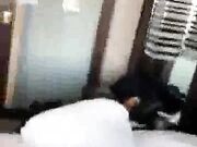 Watch as his big black monster cock stretches out my pussy