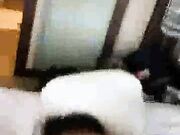 Watch as his big black monster cock stretches out my pussy