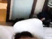 Watch as his big black monster cock stretches out my pussy