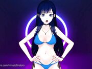 Misato 2DFD - Focus: Gaze JOI Challenge Metronome