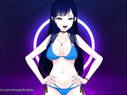 Misato 2DFD - Focus: Gaze JOI Challenge Metronome