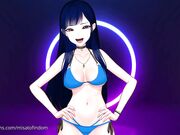 Misato 2DFD - Focus: Gaze JOI Challenge Metronome