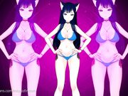 Misato 2DFD - Neko-chan Loser Humiliation JOI