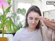 Skinny Babe Gets Her Pretty Face and Tight Pussy Wrecked